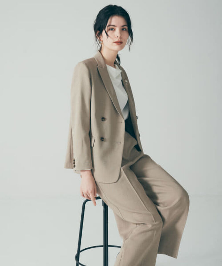 URBAN RESEARCH ROSSO「ROSSO 防シワツイードライクハイウエストパンツ」|その他|