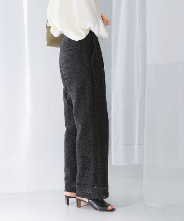 URBAN RESEARCH ROSSO「ROSSO レースワイドパンツ」|その他|