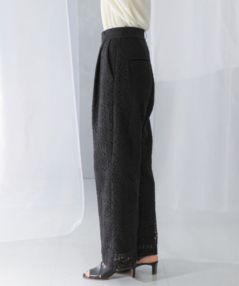 URBAN RESEARCH ROSSO「ROSSO レースワイドパンツ」|その他|