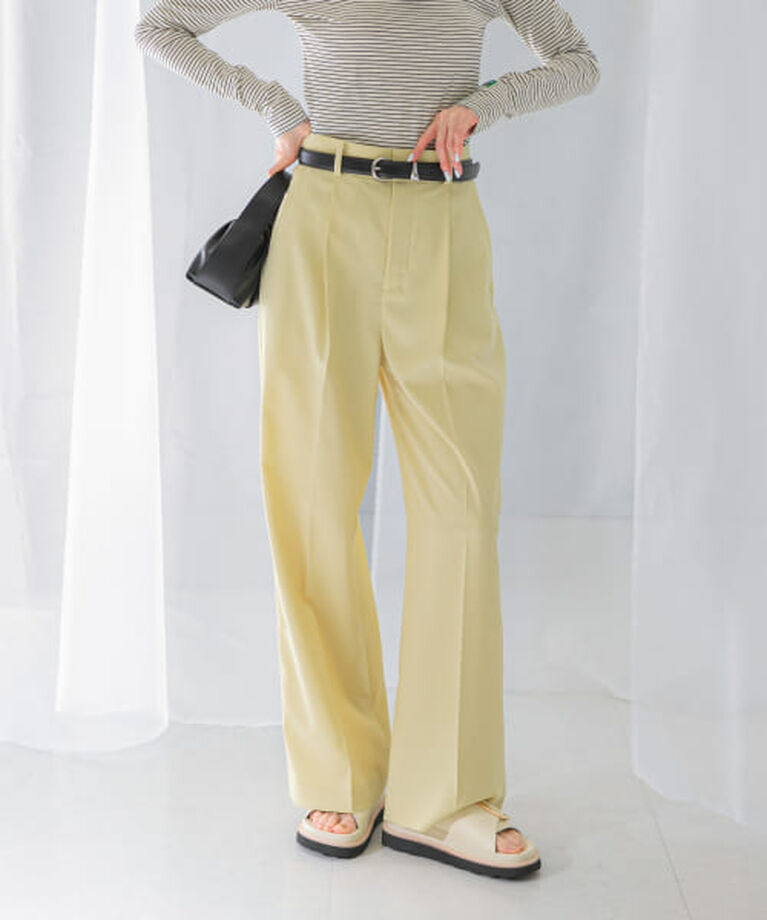 URBAN RESEARCH ROSSO「ROSSO ハイウエストワイドスラックス」|その他|