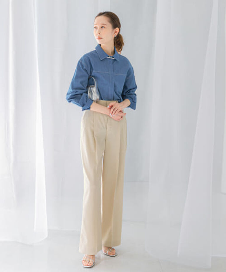 URBAN RESEARCH ROSSO「ROSSO ハイウエストワイドスラックス」|その他|