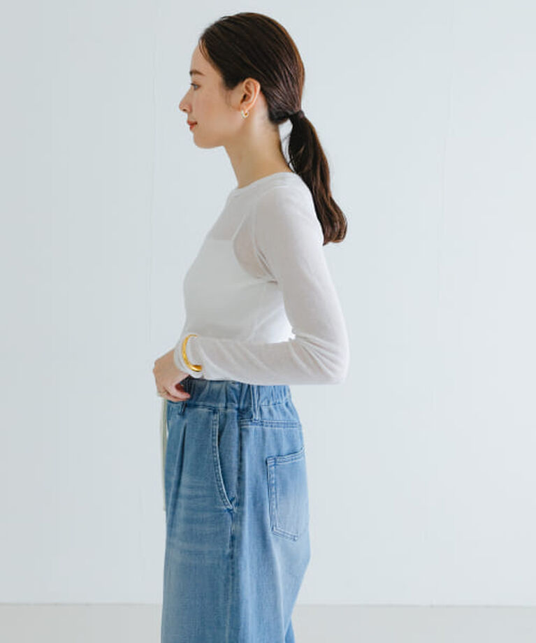 URBAN RESEARCH「UR 『MADE IN JAPAN』シアーテレコカットソー」|Tシャツ・カットソー|