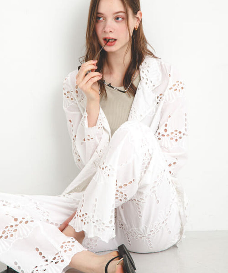 Sonny Label 「Sonny Label コットンレースイージーパンツ」|その他|