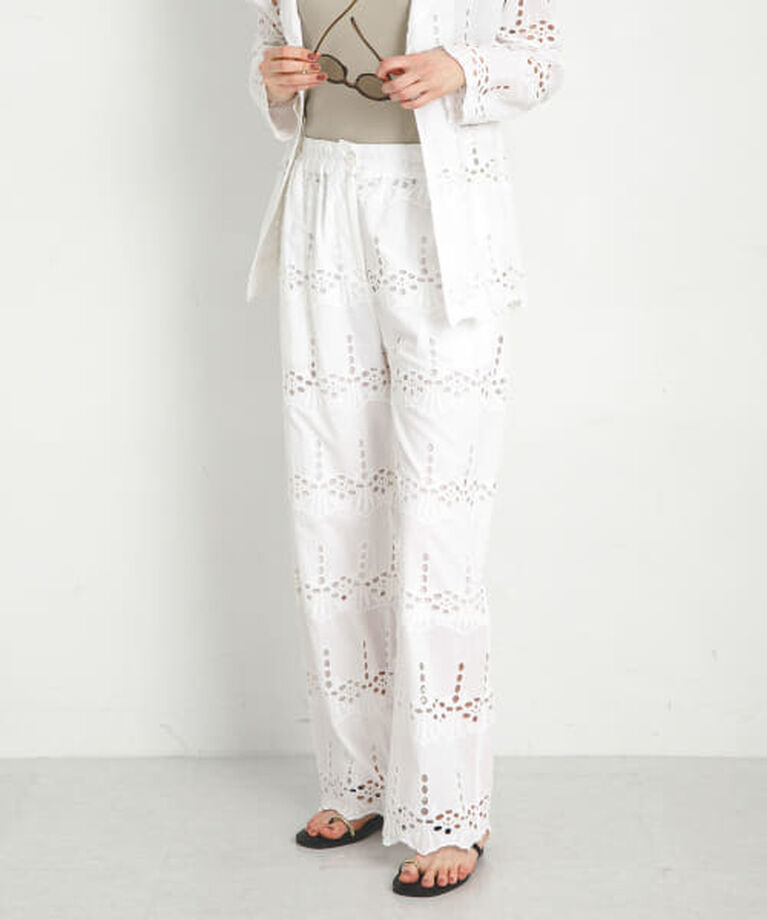 Sonny Label 「Sonny Label コットンレースイージーパンツ」|その他|オフ