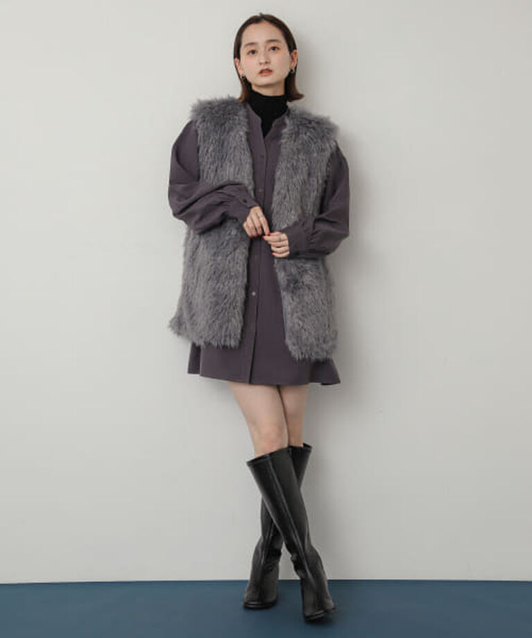 SENSE OF PLACE by URBAN RESEARCH「SENSE OF PLACE 『消臭』スクエアトゥストレッチロングブーツ」|ショートブーツ|