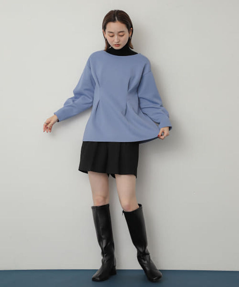 SENSE OF PLACE by URBAN RESEARCH「SENSE OF PLACE 『消臭』スクエアトゥストレッチロングブーツ」|ショートブーツ|