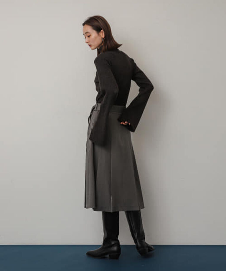 SENSE OF PLACE by URBAN RESEARCH「SENSE OF PLACE プリーツミディスカート」|スカート|