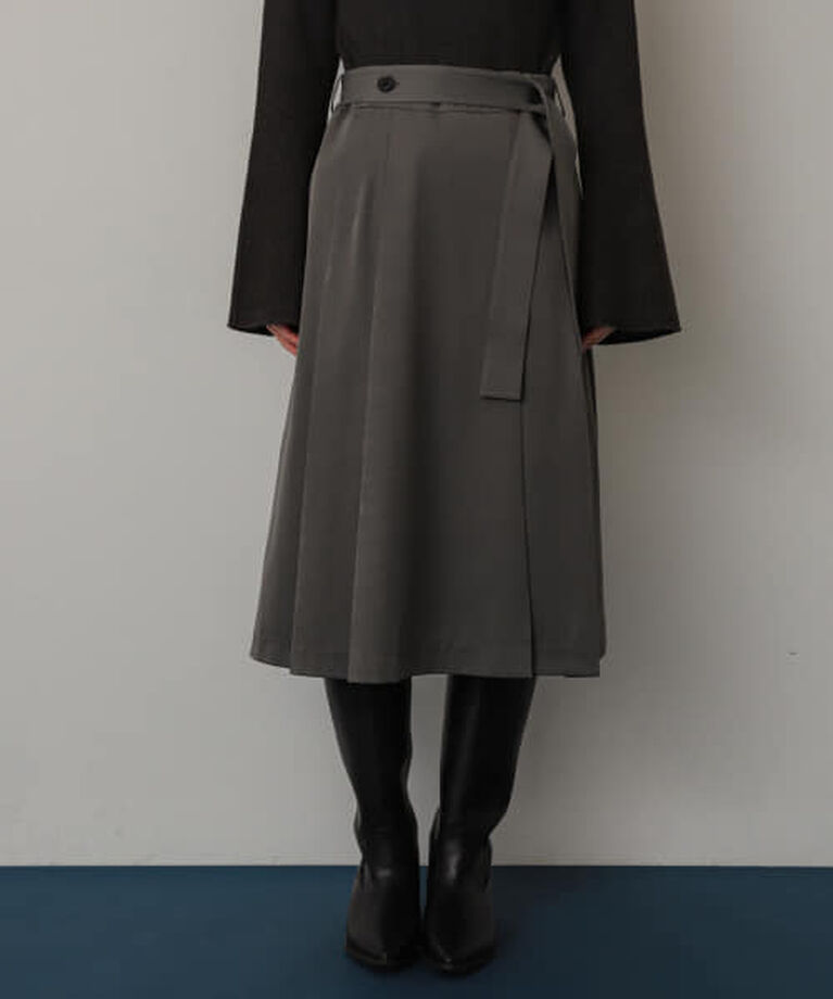 SENSE OF PLACE by URBAN RESEARCH「SENSE OF PLACE プリーツミディスカート」|スカート|