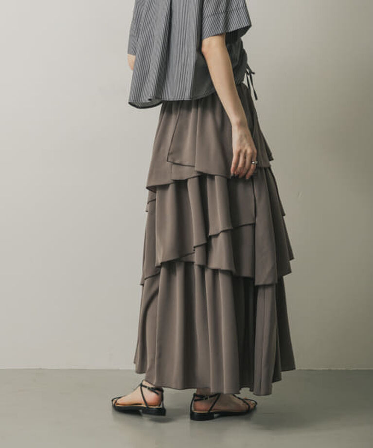 SENSE OF PLACE by URBAN RESEARCH「SENSE OF PLACE アシメティアードスカート」|スカート|