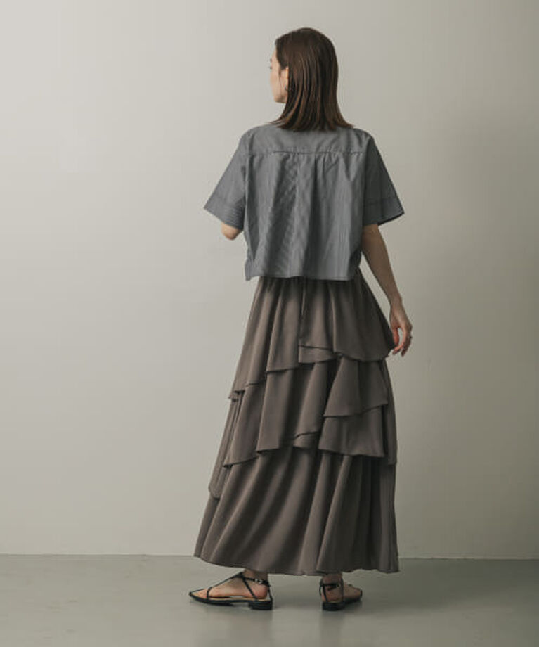 SENSE OF PLACE by URBAN RESEARCH「SENSE OF PLACE アシメティアードスカート」|スカート|