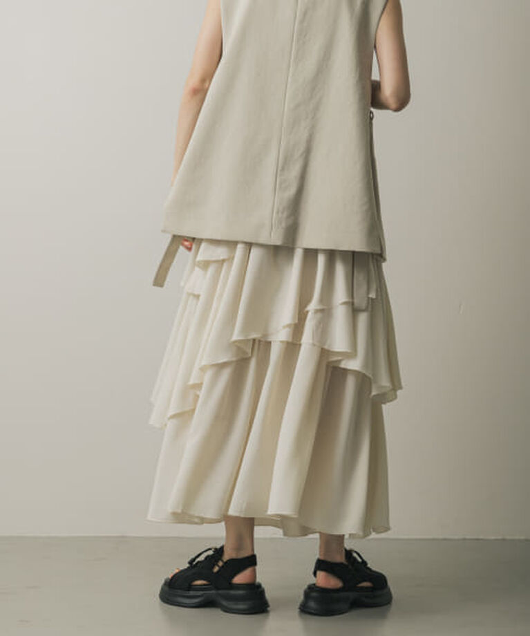 SENSE OF PLACE by URBAN RESEARCH「SENSE OF PLACE アシメティアードスカート」|スカート|
