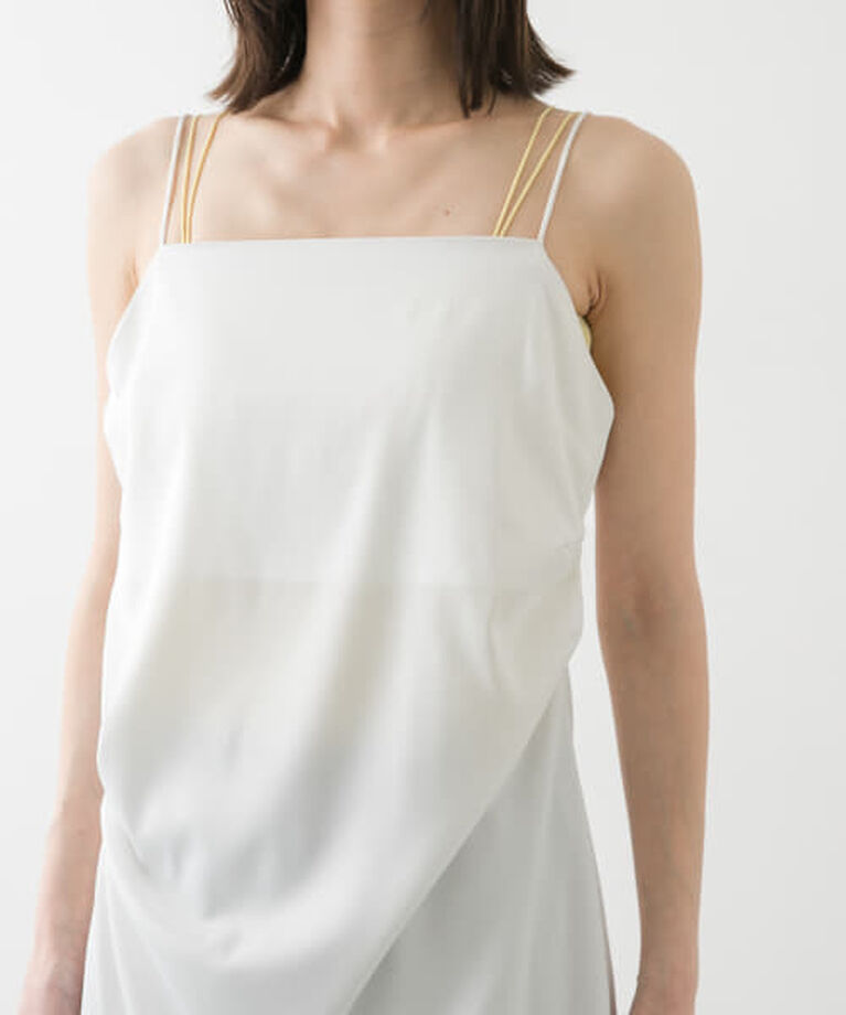 SENSE OF PLACE by URBAN RESEARCH「SENSE OF PLACE サテンタックミニキャミワンピース」|ワンピース|