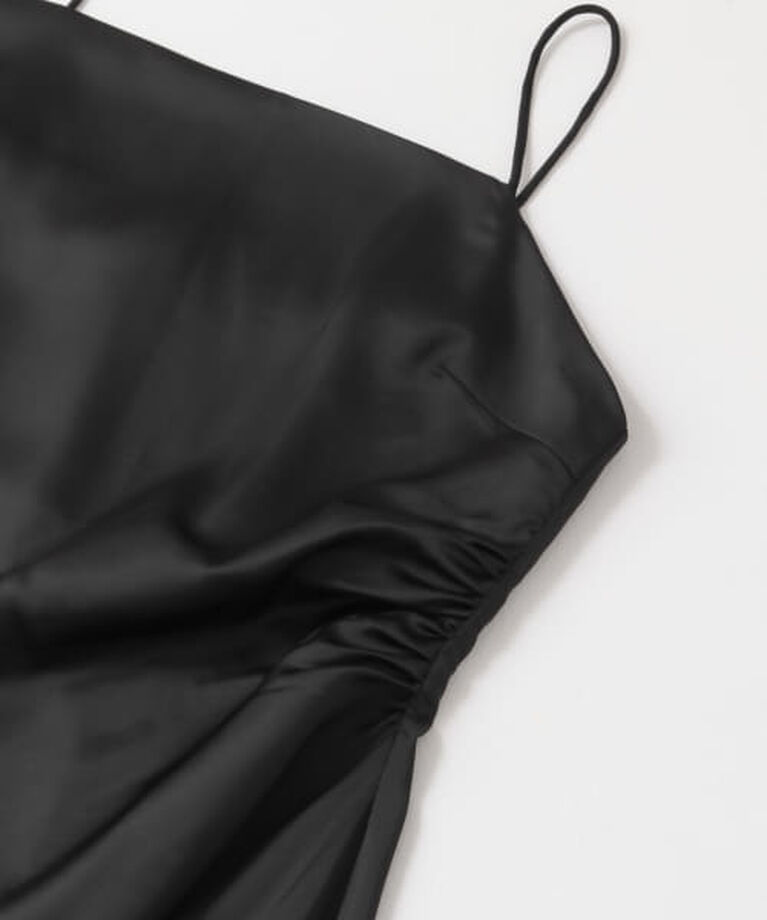 SENSE OF PLACE by URBAN RESEARCH「SENSE OF PLACE サテンタックミニキャミワンピース」|ワンピース|