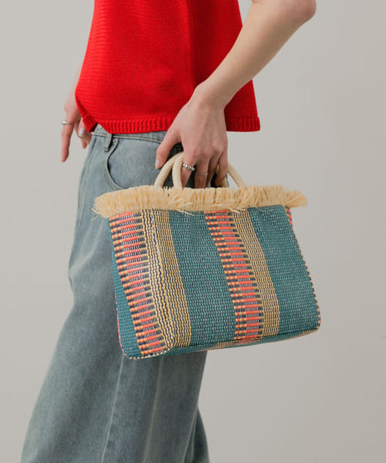 SENSE OF PLACE by URBAN RESEARCH「SENSE OF PLACE スクエアカゴバッグ」|その他|BEIGE