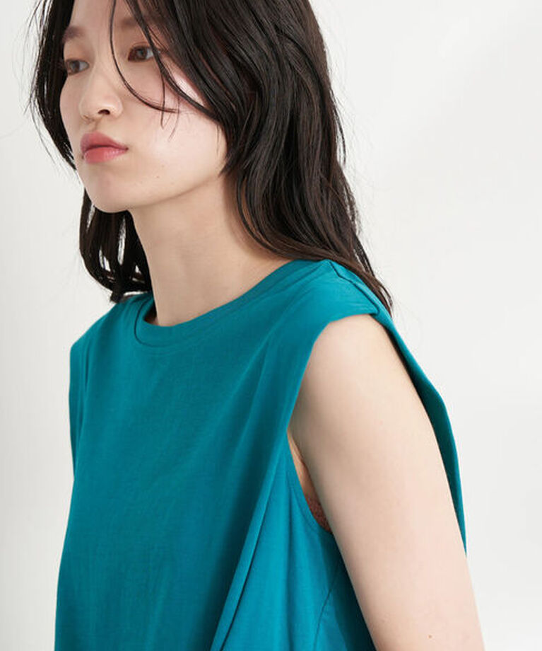 earth music&ecology「袖奥タックカットプルオーバー」|Tシャツ・カットソー|