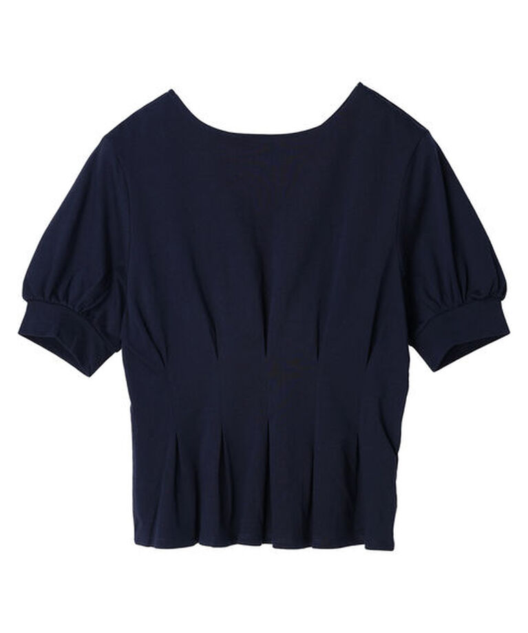 earth music&ecology「前後2WAYウエストペプラムプルオーバー」|Tシャツ・カットソー|