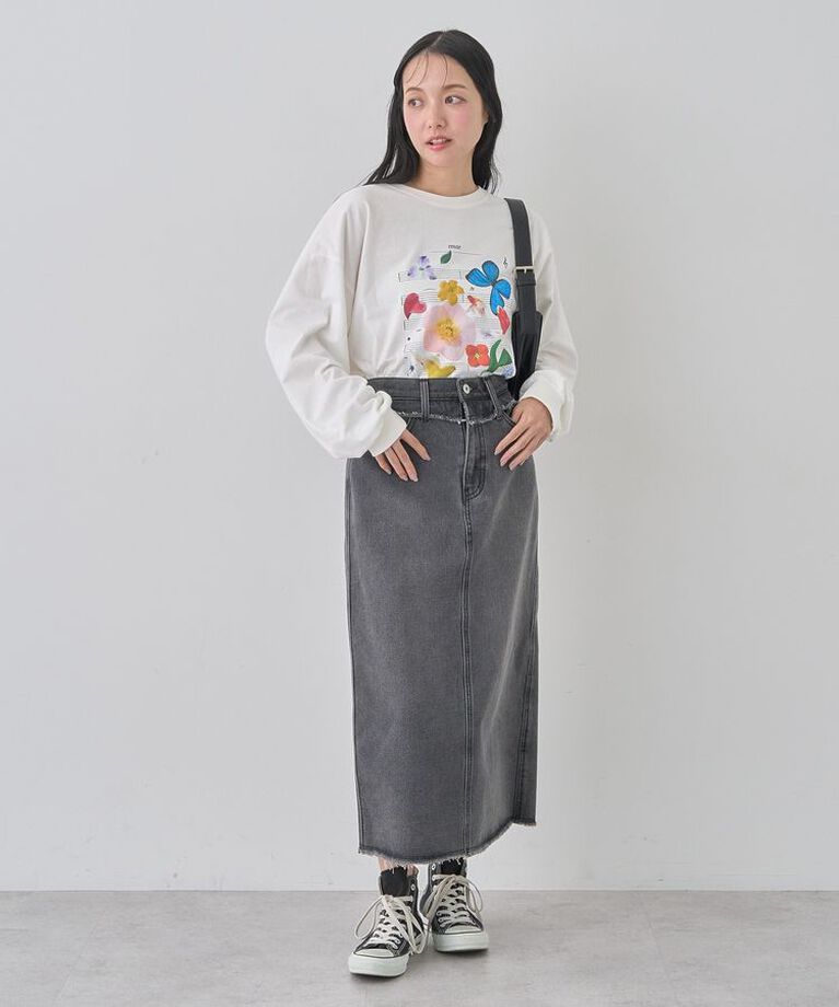 earth music&ecology「いいこと奏でるグラフィックTシャツ」|Tシャツ・カットソー|