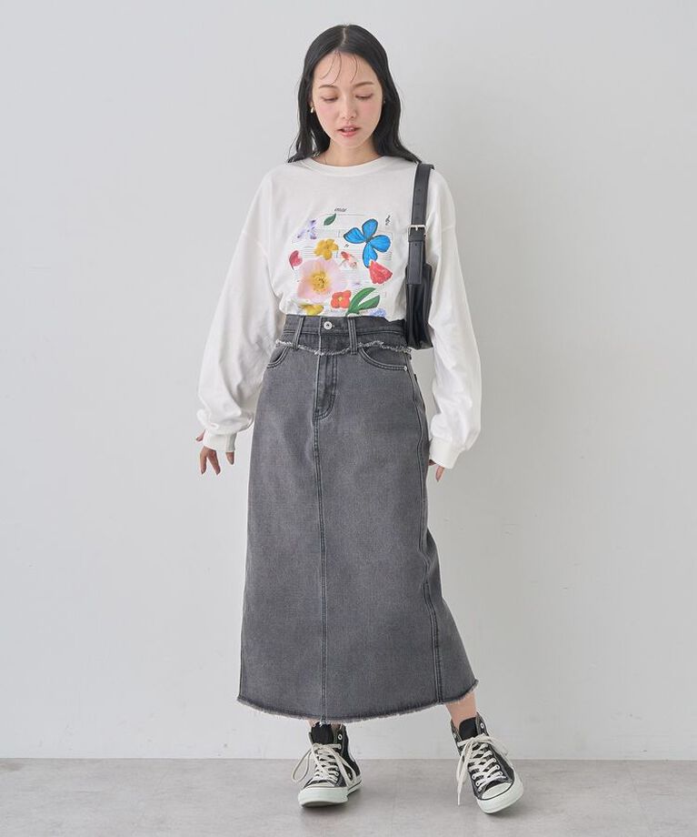 earth music&ecology「いいこと奏でるグラフィックTシャツ」|Tシャツ・カットソー|