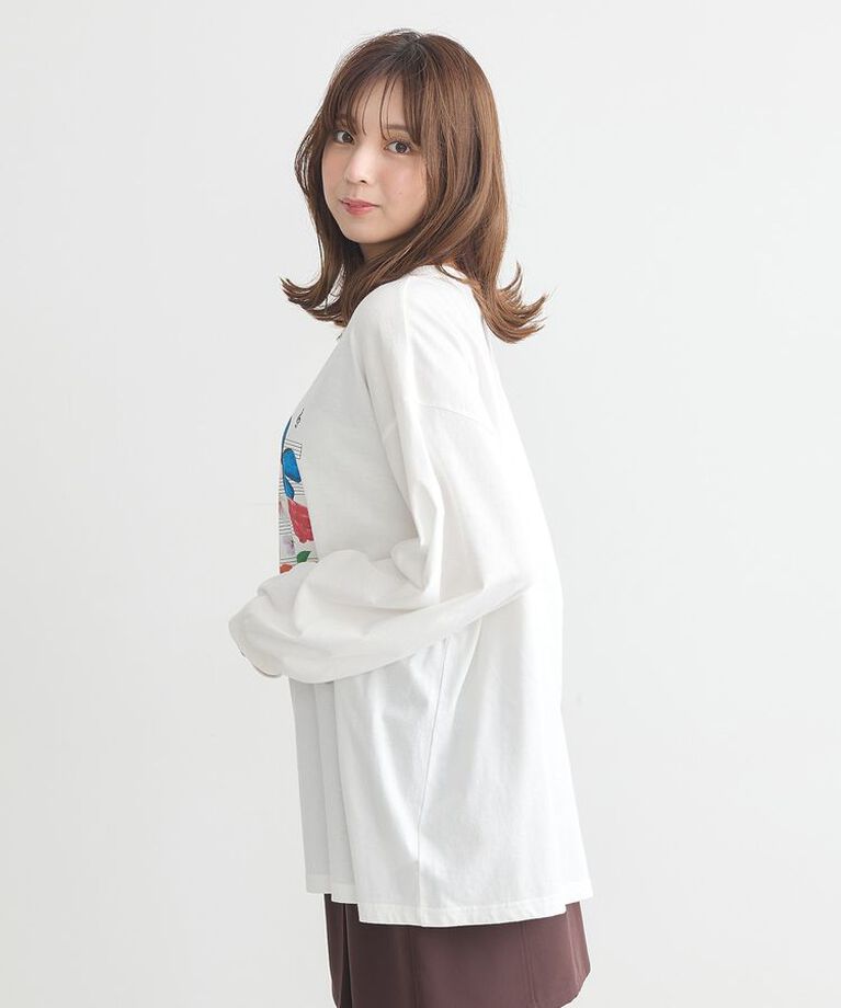 earth music&ecology「いいこと奏でるグラフィックTシャツ」|Tシャツ・カットソー|