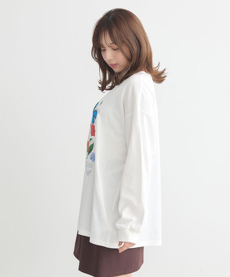 earth music&ecology「いいこと奏でるグラフィックTシャツ」|Tシャツ・カットソー|