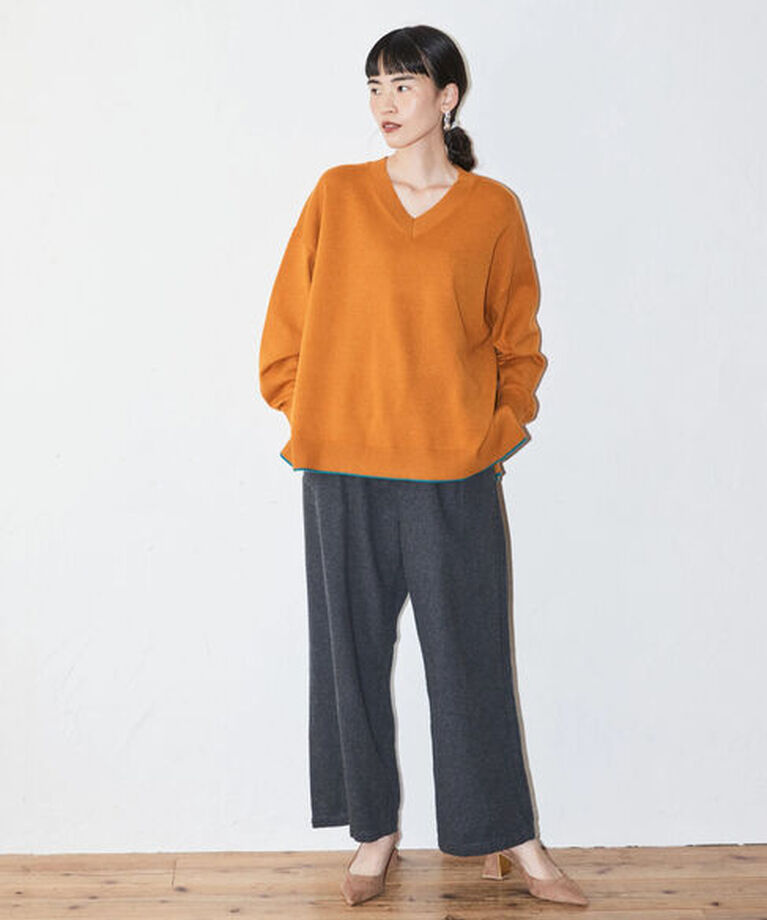  「ウールライクワイドパンツ」|その他|