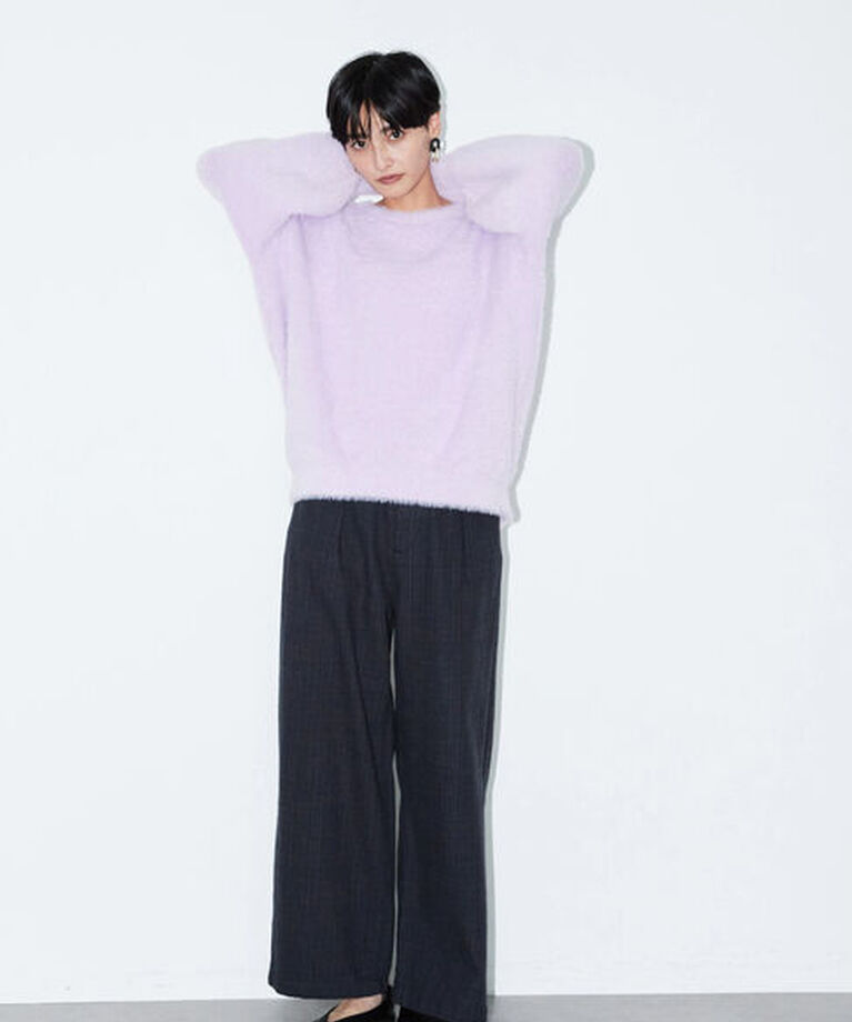  「ウールライクワイドパンツ」|その他|