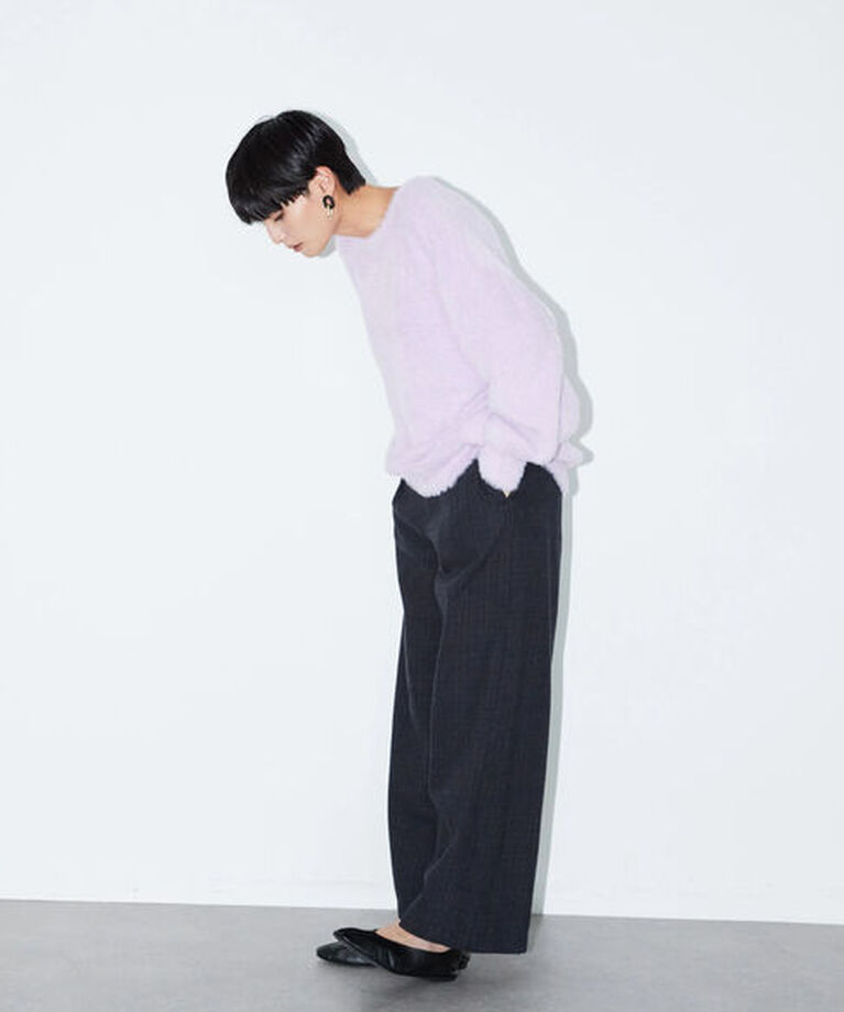  「ウールライクワイドパンツ」|その他|