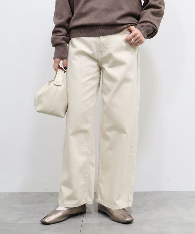 AMERICAN HOLIC「【WEB限定】ワイドデニム(-3㎝)」|デニム|