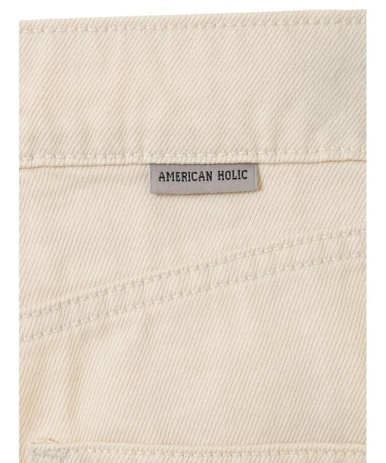 AMERICAN HOLIC「【WEB限定】ワイドデニム(-3㎝)」|デニム|