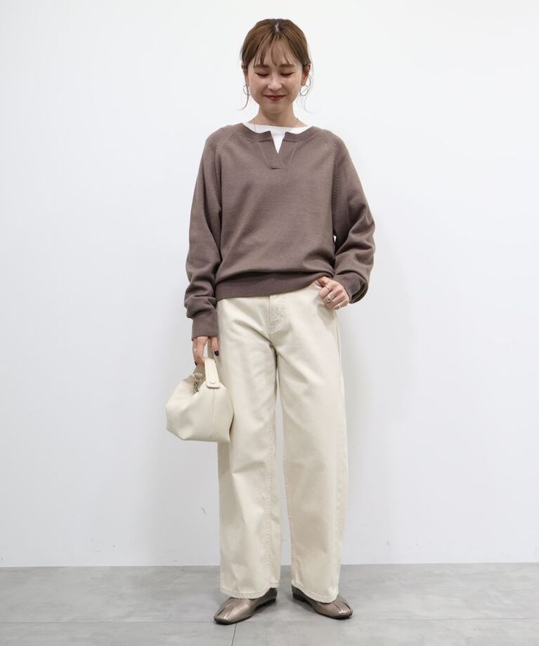 AMERICAN HOLIC「【WEB限定】ワイドデニム(-3㎝)」|デニム|