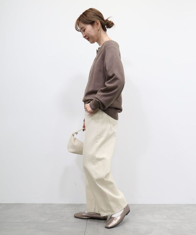 AMERICAN HOLIC「【WEB限定】ワイドデニム(-3㎝)」|デニム|
