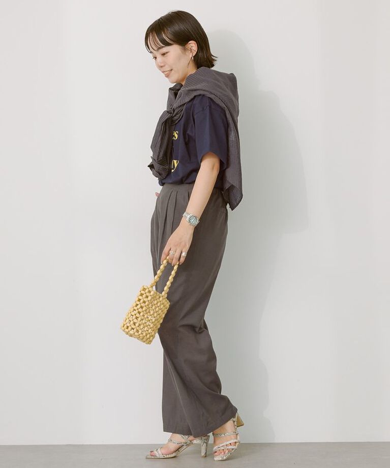 AMERICAN HOLIC「センタープレスシアースラックスパンツ」|その他|