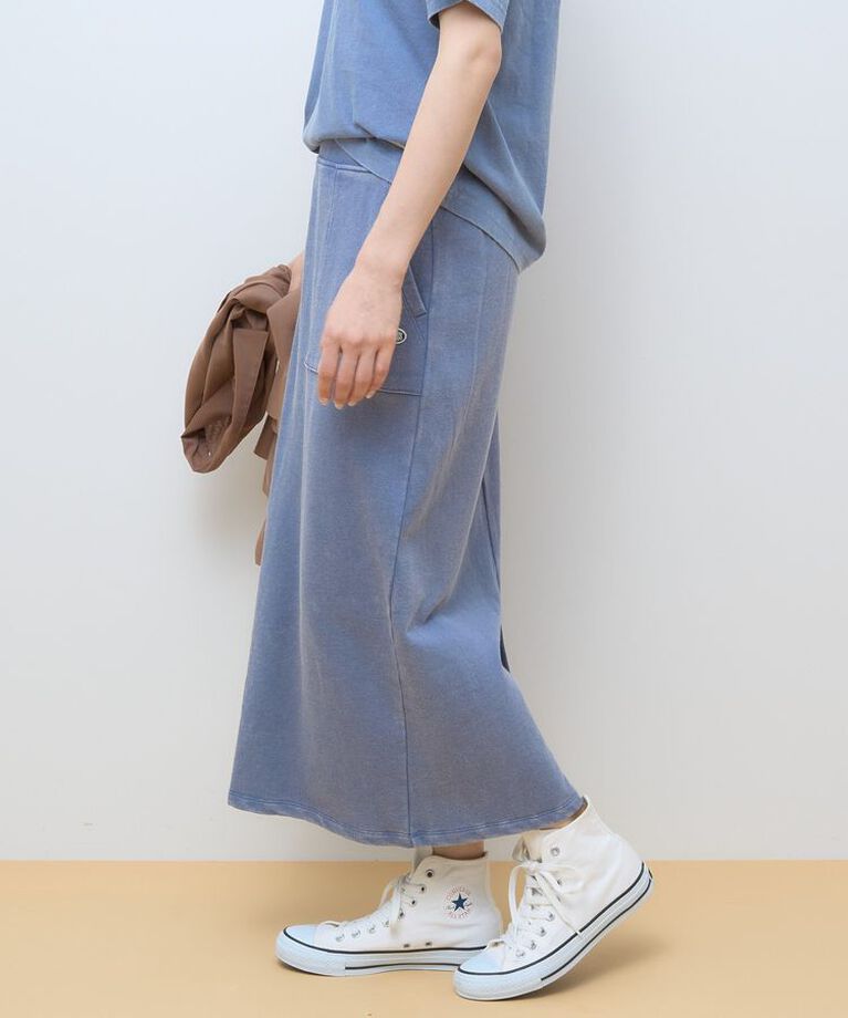 AMERICAN HOLIC「DISCUS 加工裏毛ナロースカート」|スカート|