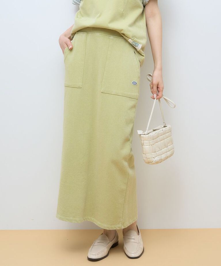 AMERICAN HOLIC「DISCUS 加工裏毛ナロースカート」|スカート|Pistachio