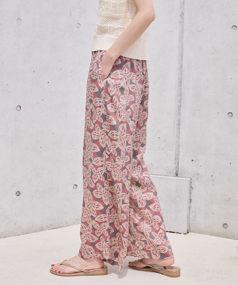 AMERICAN HOLIC「ボーホー柄プリントワイドパンツ」|その他|