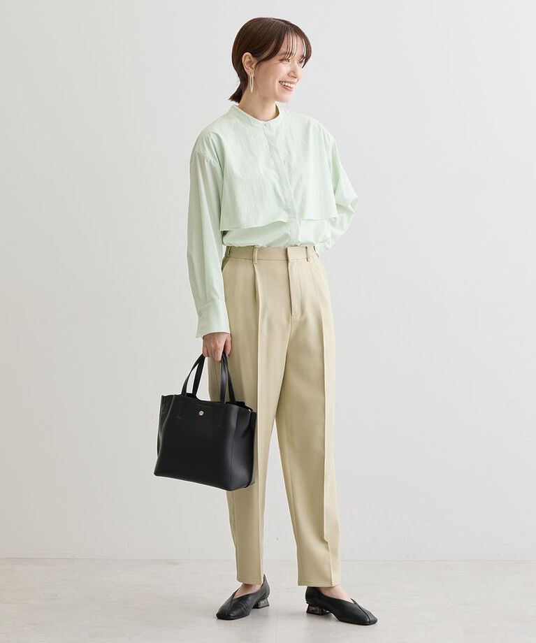 Green Parks「きれいシルエットウエストFITテーパードパンツ」|その他|