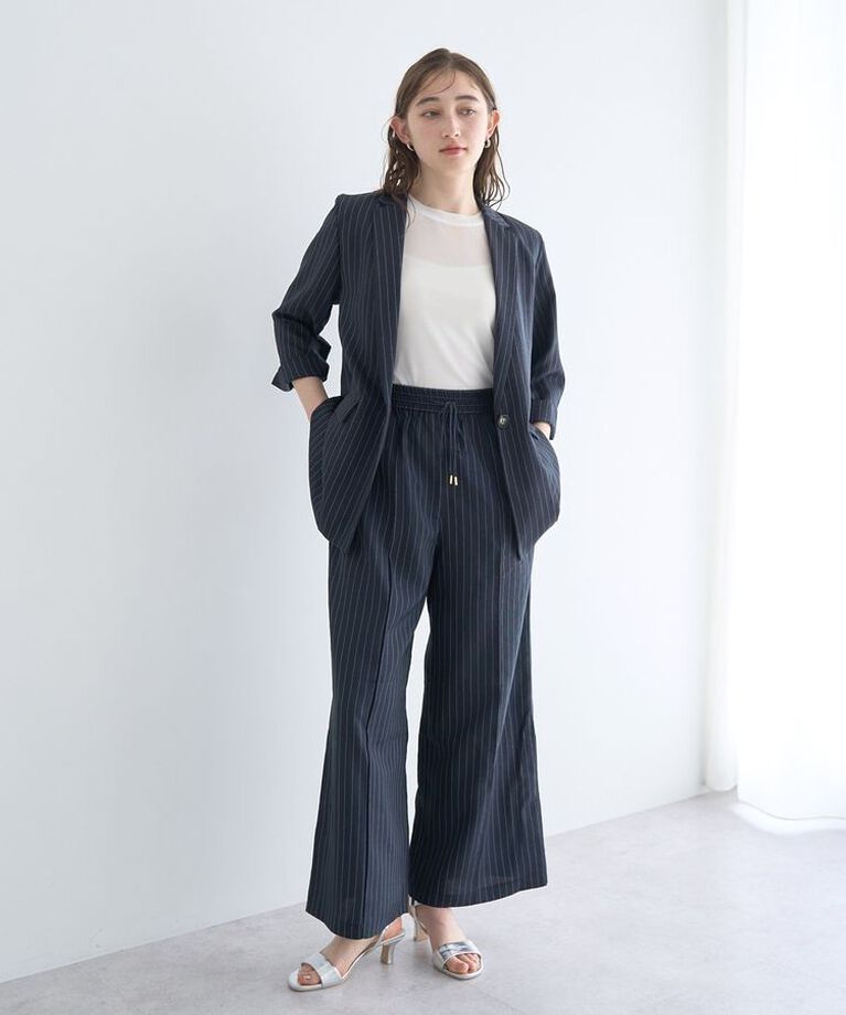 YECCA VECCA「サラサライージーワイドパンツ」|その他|