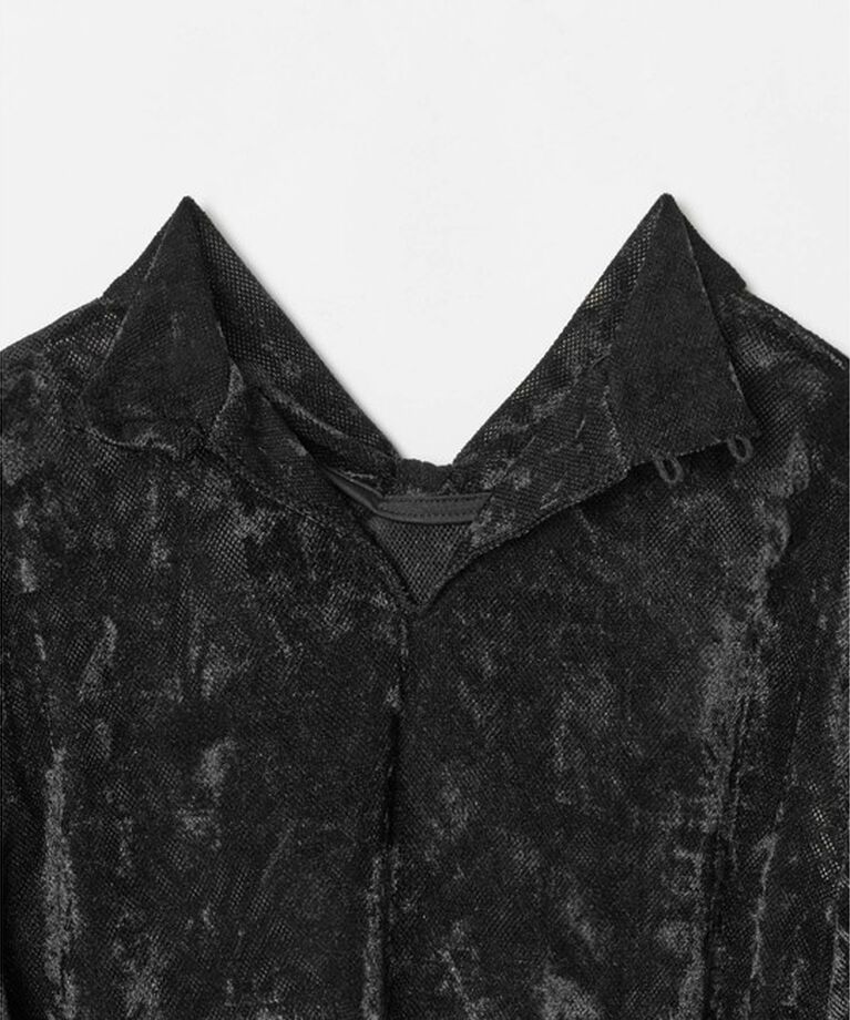 LOULOU WILLOUGHBY「【LOULOU WILLOUGHBY】シアーベロアリボンプルオーバー」|Tシャツ・カットソー|