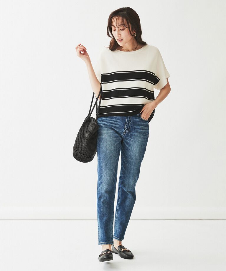 UNTITLED「【Healthy DENIM×UNTITLED】別注 R Mrytleテーパードデニム」|デニム|