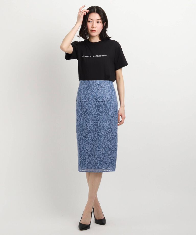 COUP DE CHANCE「【WORLD for the World】メッセージプリントTシャツ」|Tシャツ・カットソー|