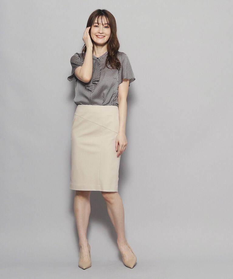 COUP DE CHANCE「【洗える／日本製】シルエットの美しさと履き心地の良さを叶えるタイトスカート」|スカート|