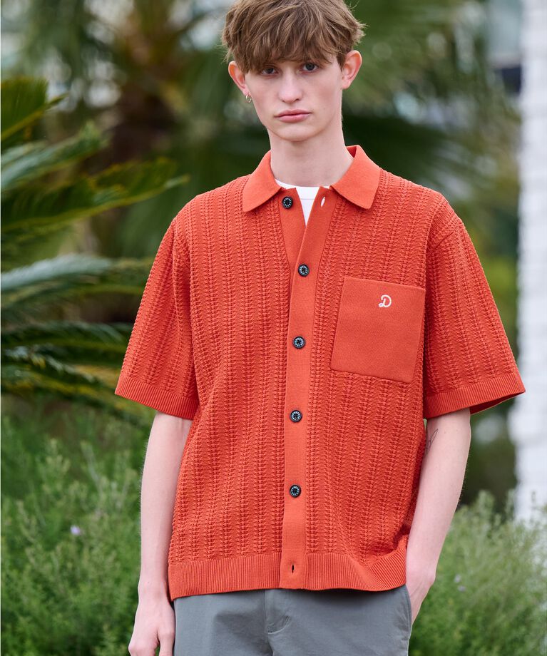 DRESSTERIOR「【Safari5月号掲載】オーガニックコットン キューバニットシャツ」|ニット・セーター|