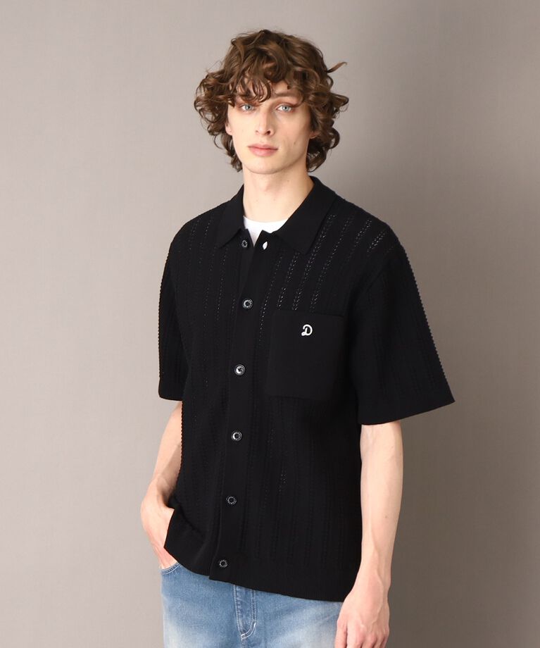 DRESSTERIOR「【Safari5月号掲載】オーガニックコットン キューバニットシャツ」|ニット・セーター|