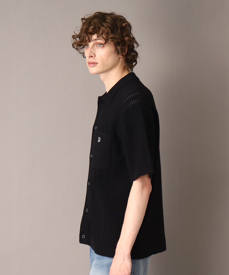 DRESSTERIOR「【Safari5月号掲載】オーガニックコットン キューバニットシャツ」|ニット・セーター|