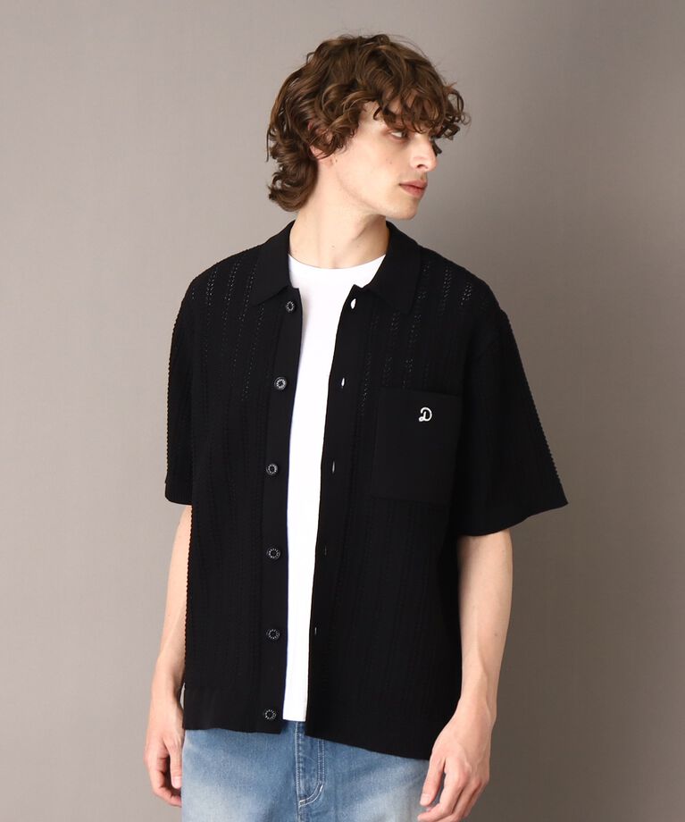 DRESSTERIOR「【Safari5月号掲載】オーガニックコットン キューバニットシャツ」|ニット・セーター|