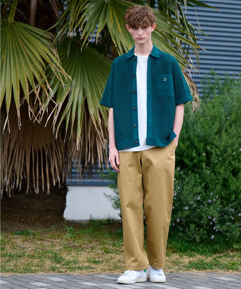 DRESSTERIOR「【Safari5月号掲載】オーガニックコットン キューバニットシャツ」|ニット・セーター|