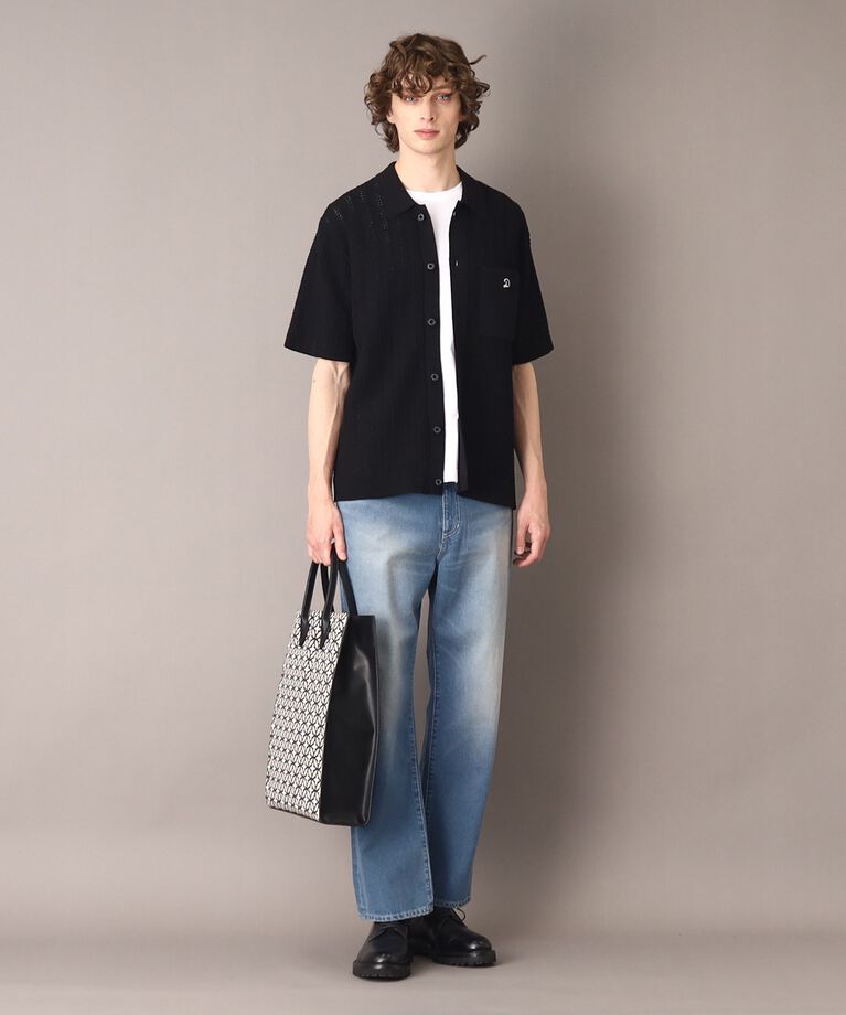 DRESSTERIOR「【Safari5月号掲載】オーガニックコットン キューバニットシャツ」|ニット・セーター|