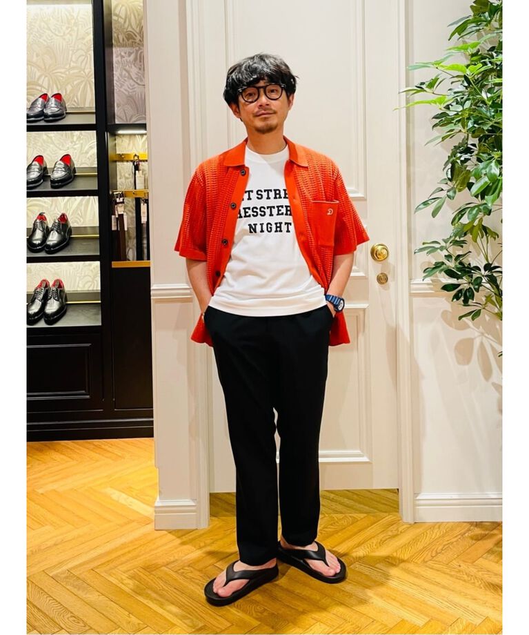 DRESSTERIOR「【Safari5月号掲載】オーガニックコットン キューバニットシャツ」|ニット・セーター|