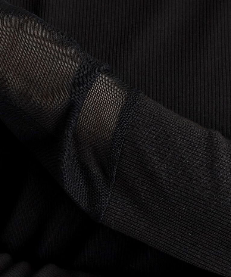 grove「シアー切替ハイネックプルオーバー」|Tシャツ・カットソー|