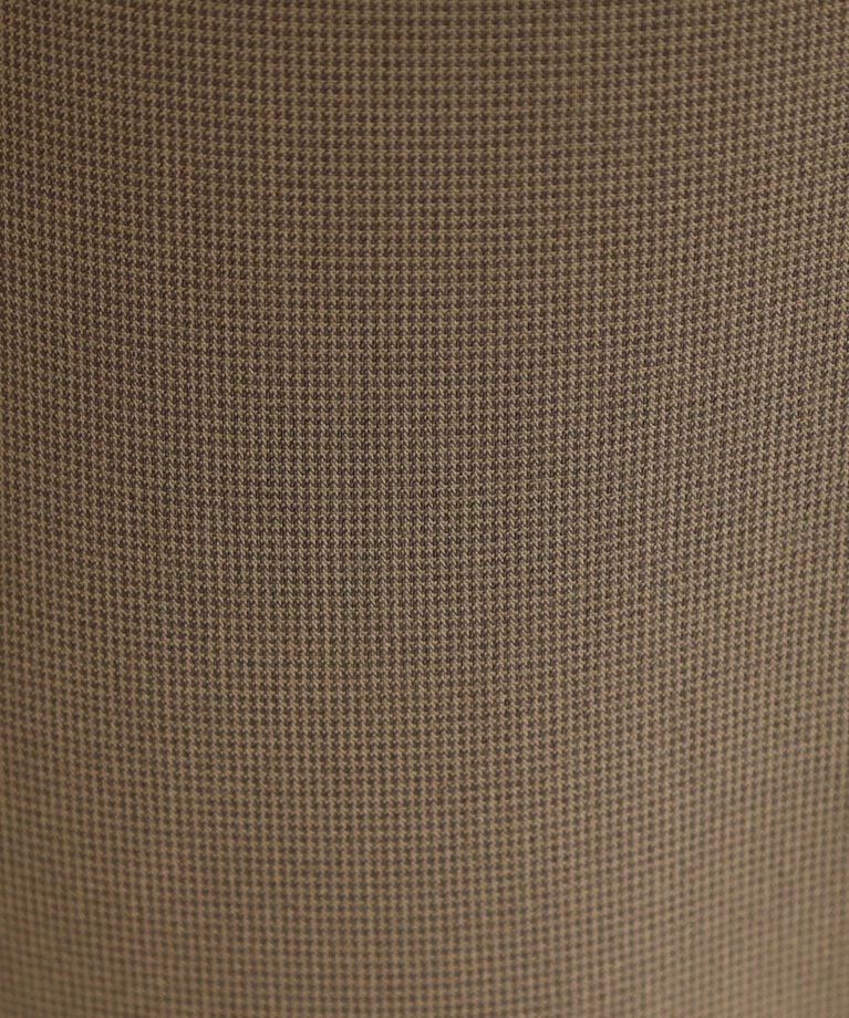 INDIVI「【洗える／UVケア／接触冷感／SETUP可能】千鳥柄ノーカラージャケット」|スーツ|
